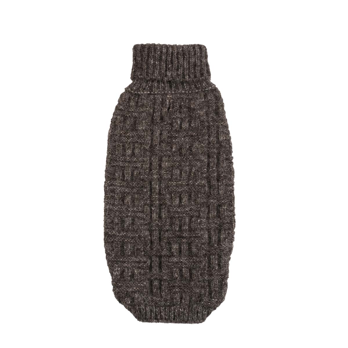 Maglione per cani in alpaca Basket Knit