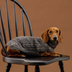 Maglione per cani in alpaca Basket Knit