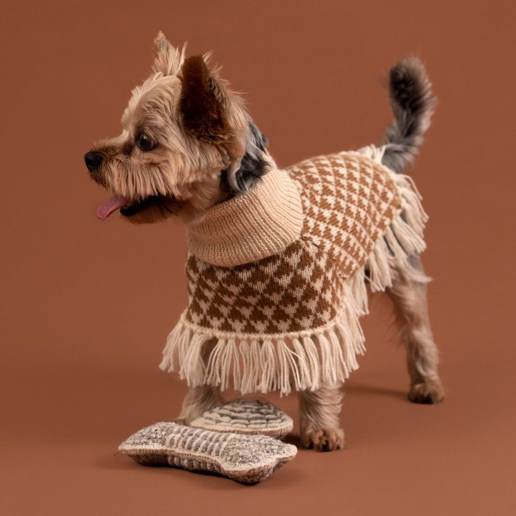 Poncho in alpaca per cani Triad