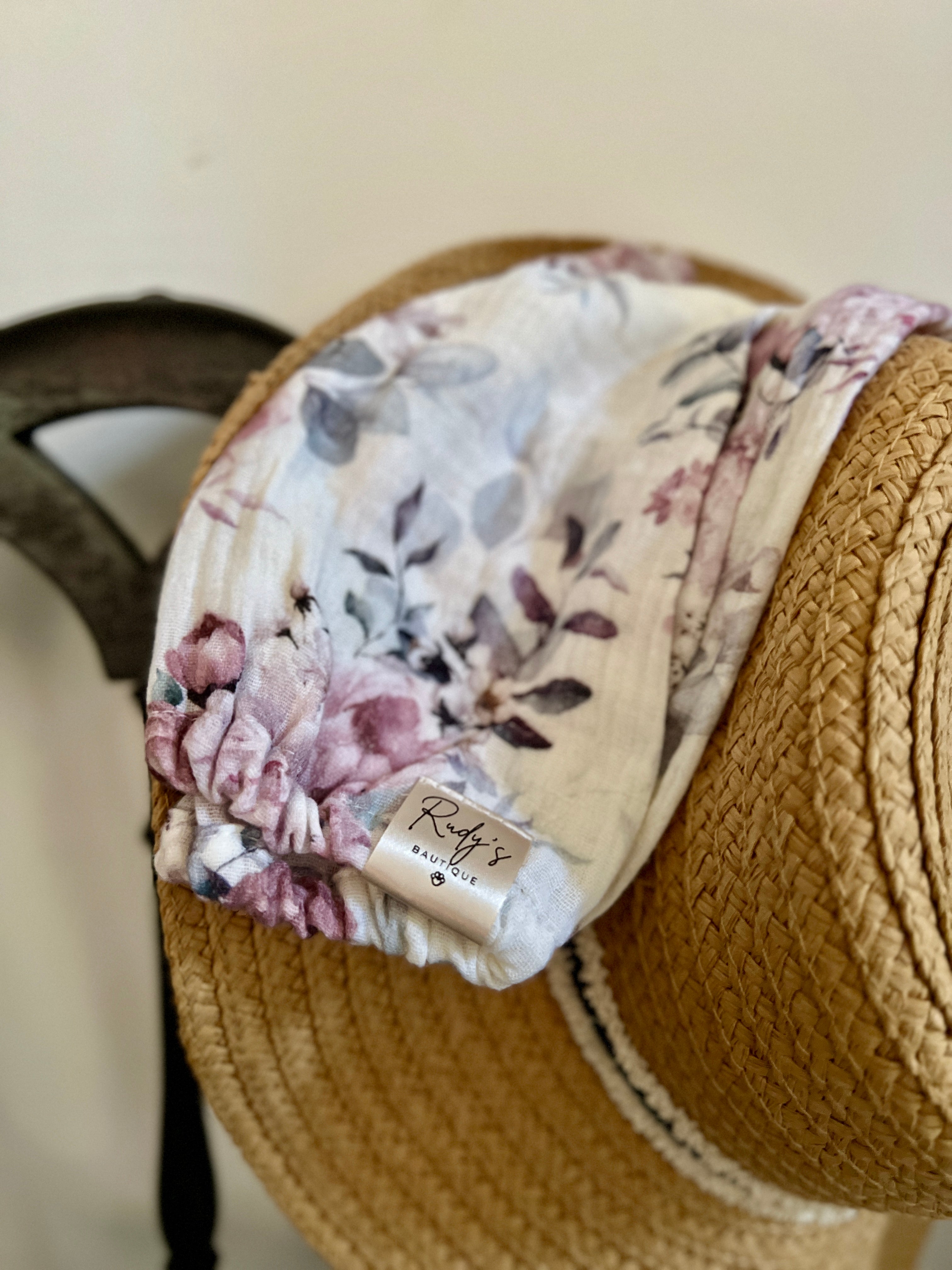 Snood in Mussola Rose Romantiche