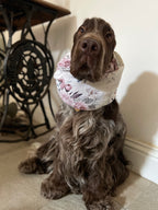 Snood in Mussola Rose Romantiche