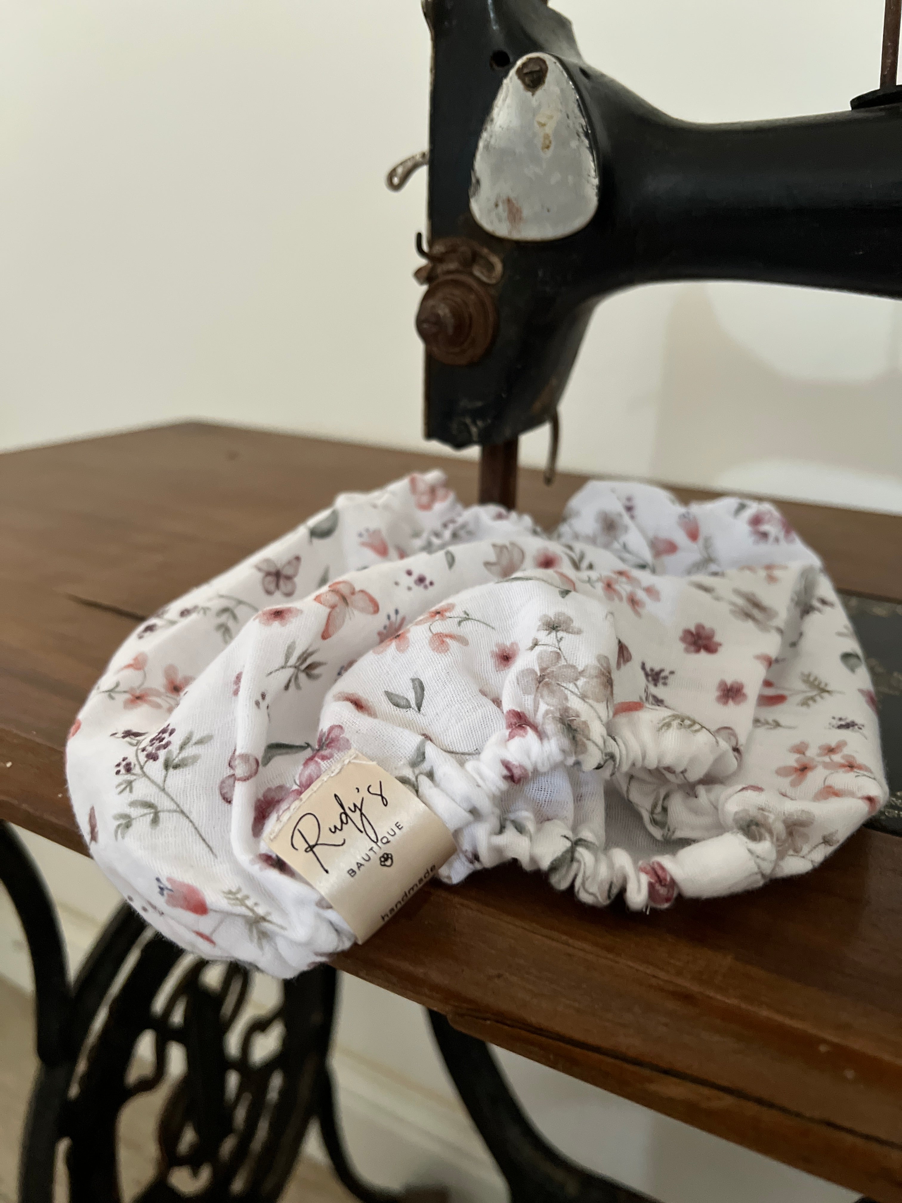 Snood in Mussola Farfalle e fiori di campo