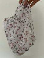 Snood in Mussola Farfalle e fiori di campo