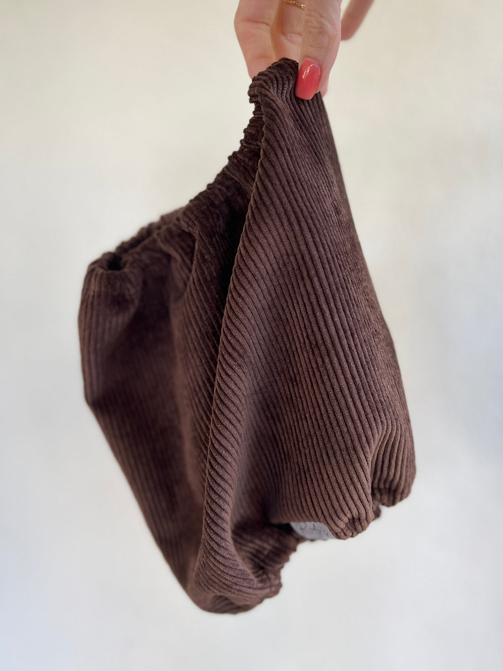 Snood in Velluto a Coste