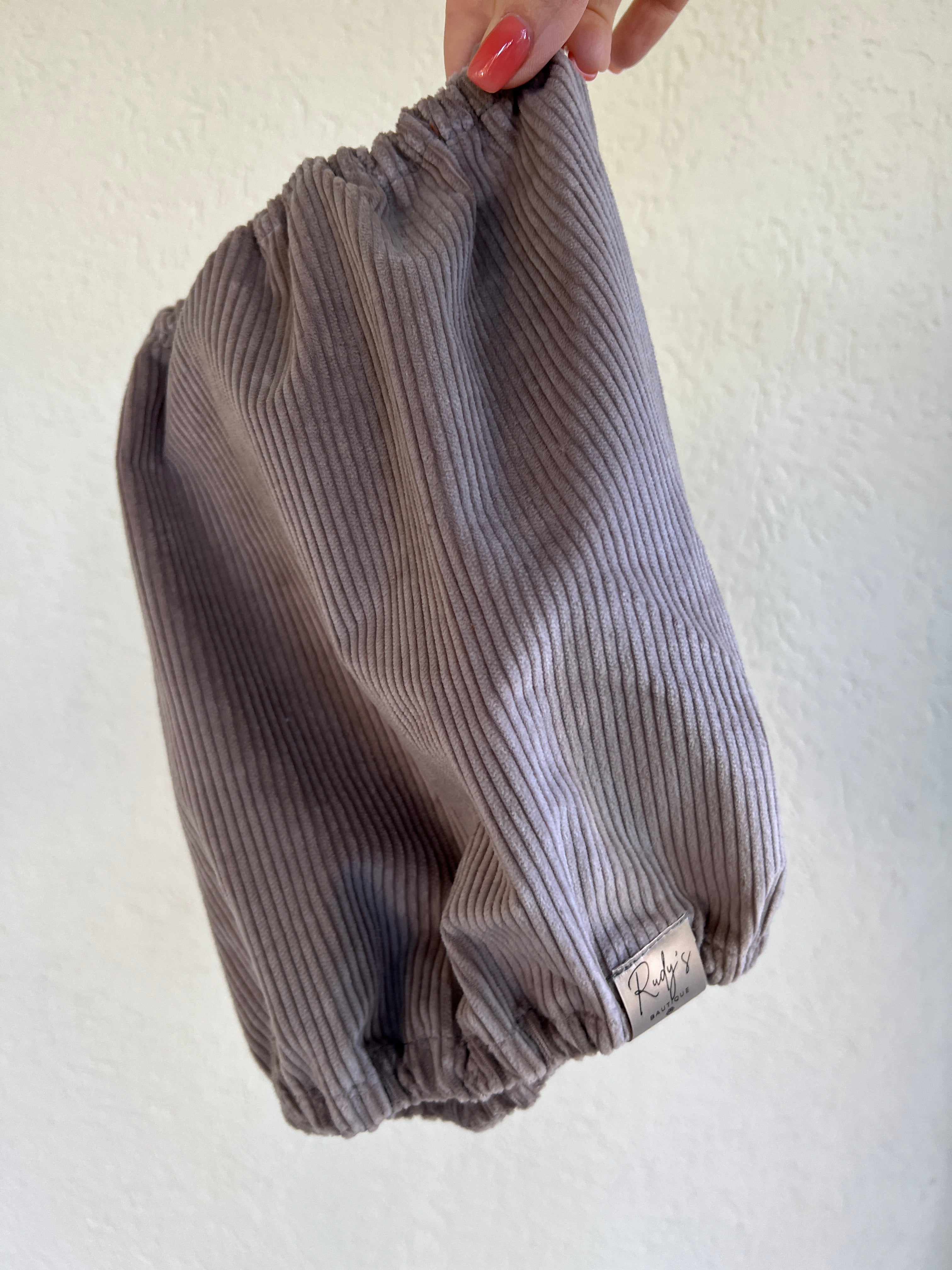 Snood in Velluto a Coste