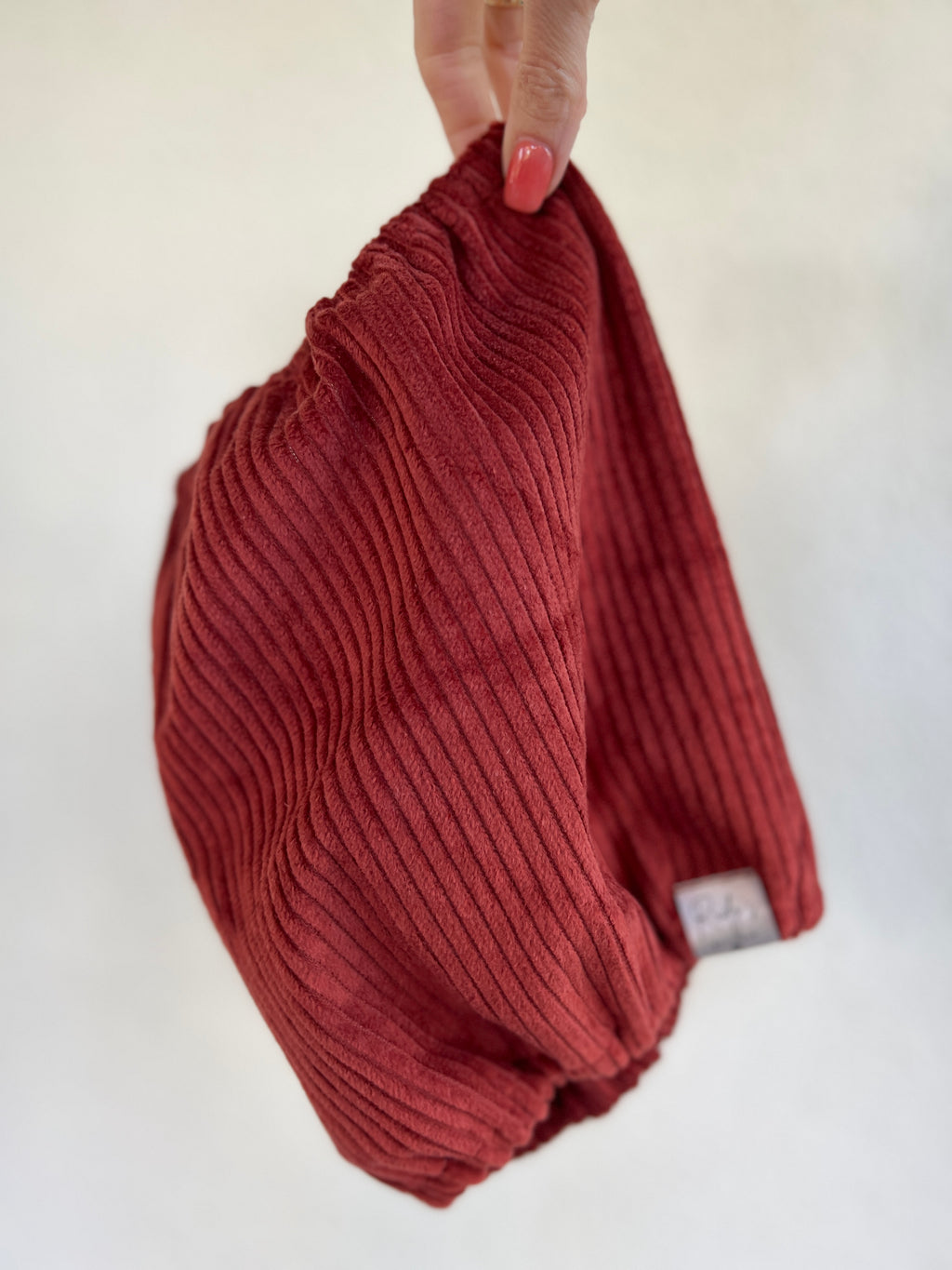 Snood in Velluto a Coste