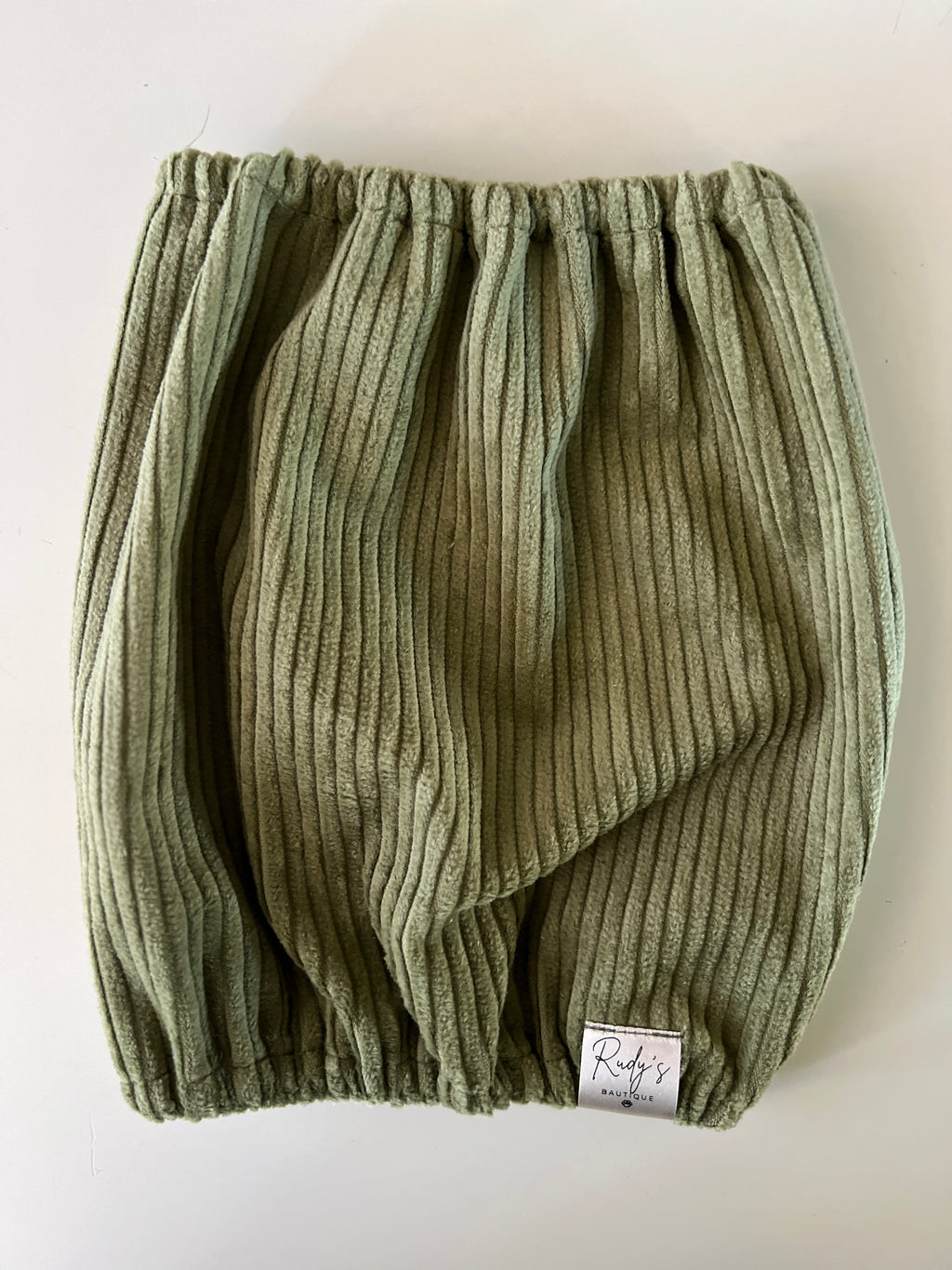 Snood in Velluto a Coste