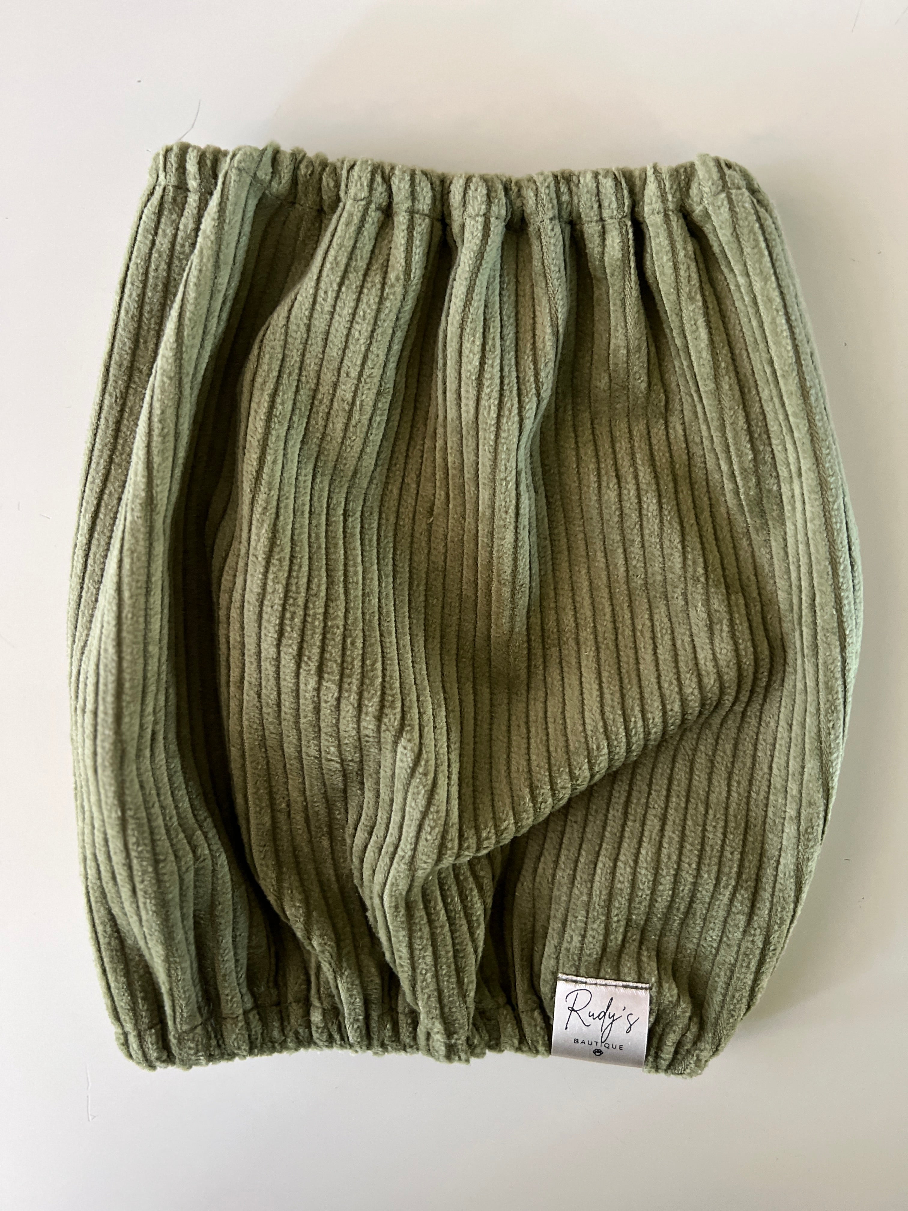 Snood in Velluto a Coste