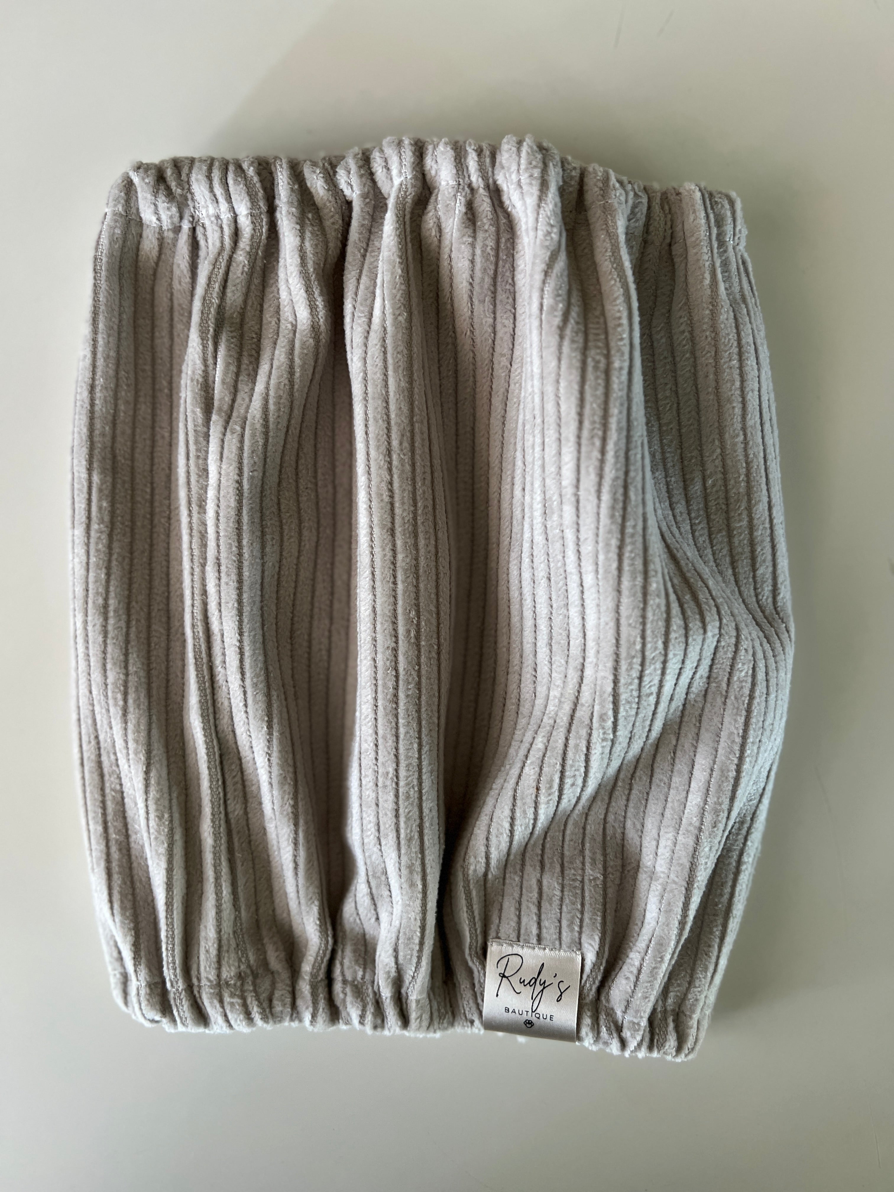 Snood in Velluto a Coste