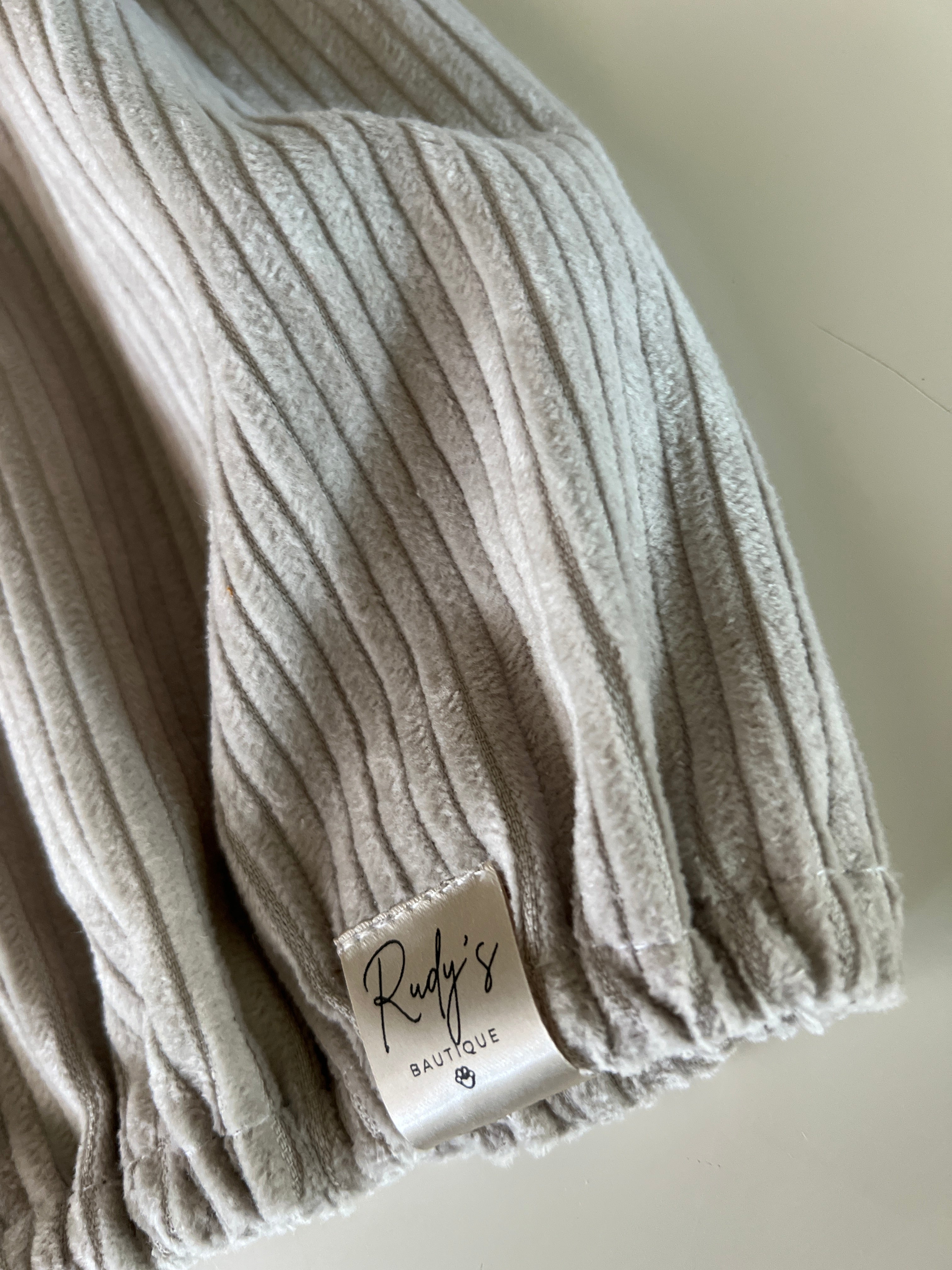 Snood in Velluto a Coste