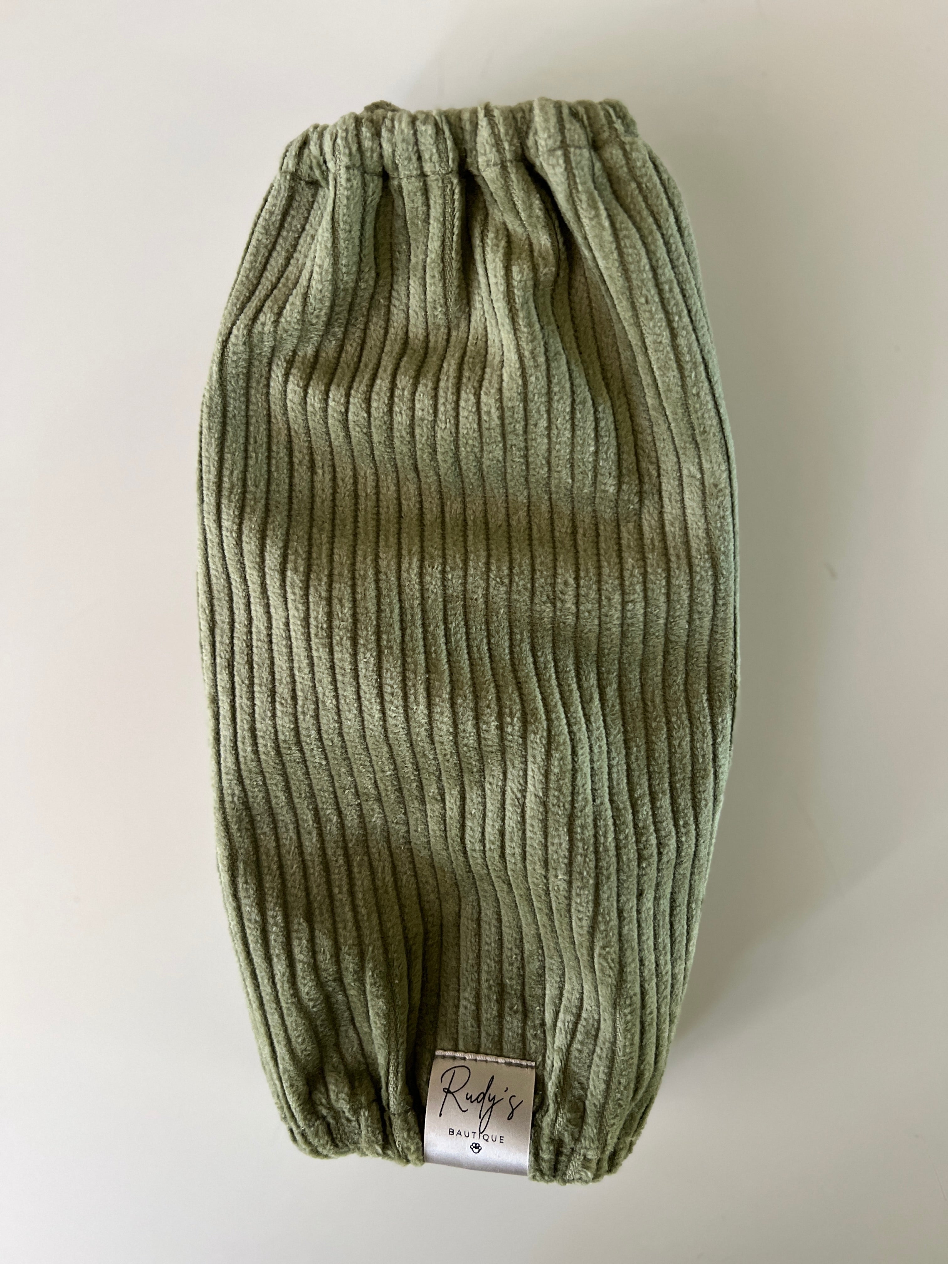 Snood in Velluto a Coste