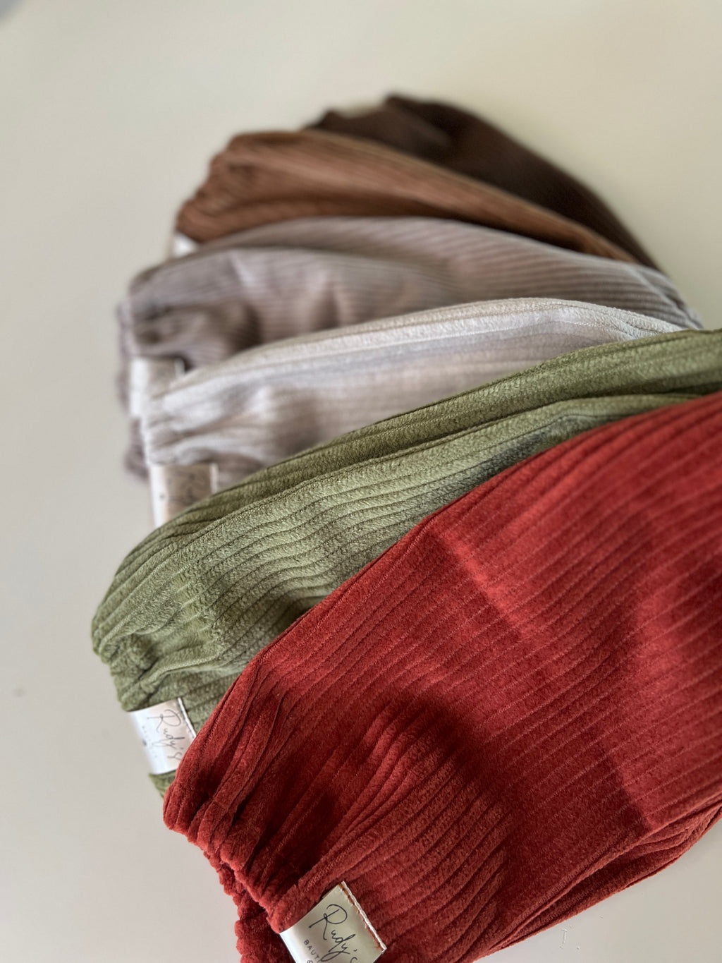 Snood in Velluto a Coste