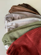 Snood in Velluto a Coste