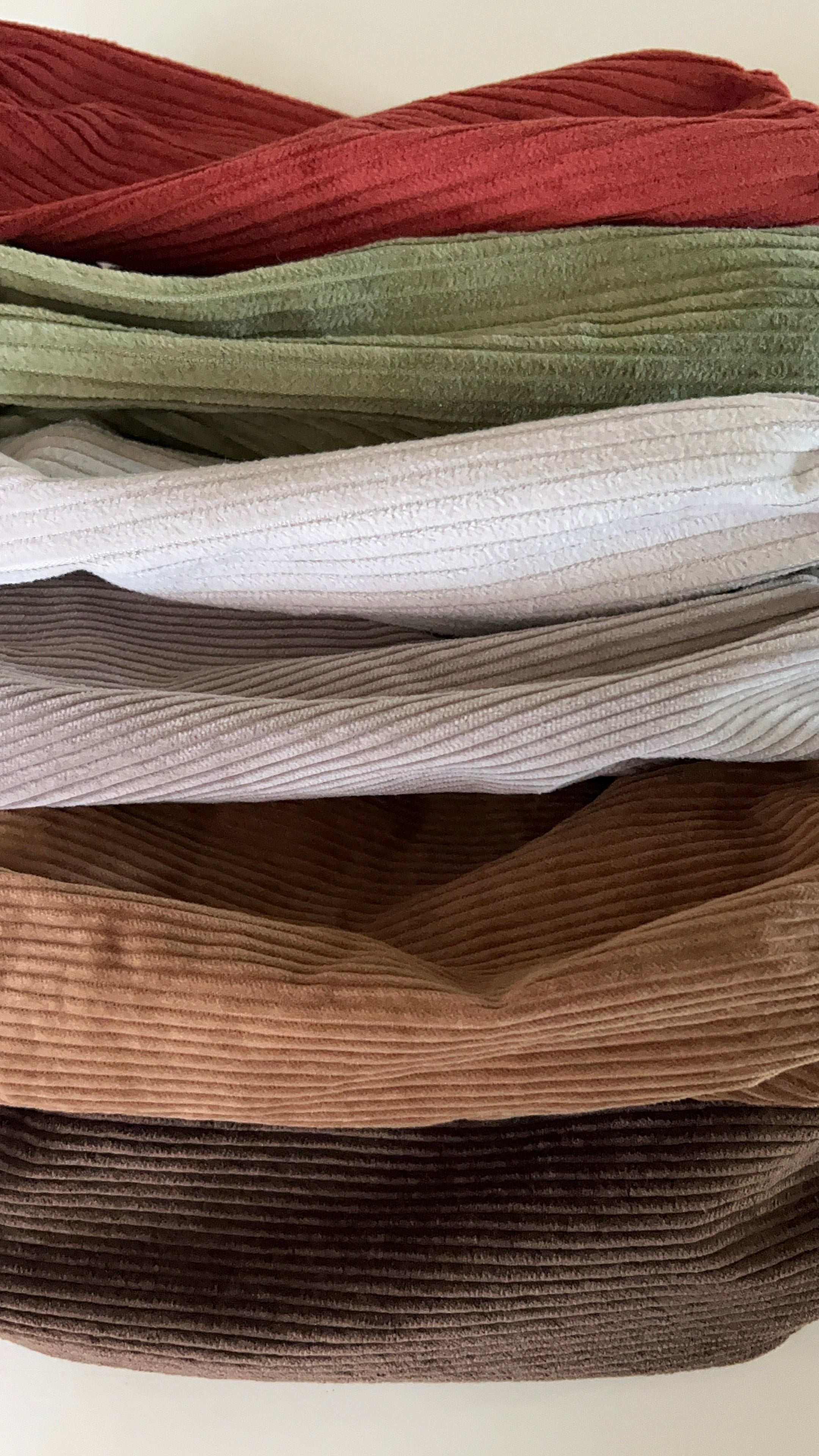 Snood in Velluto a Coste