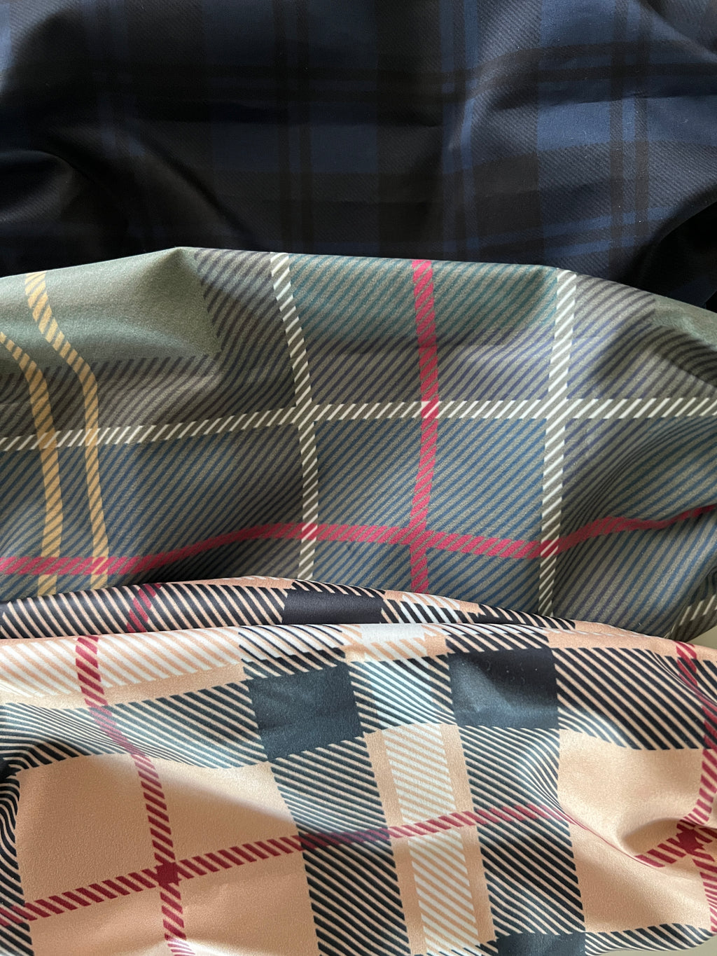 Snood impermeabili Tartan check