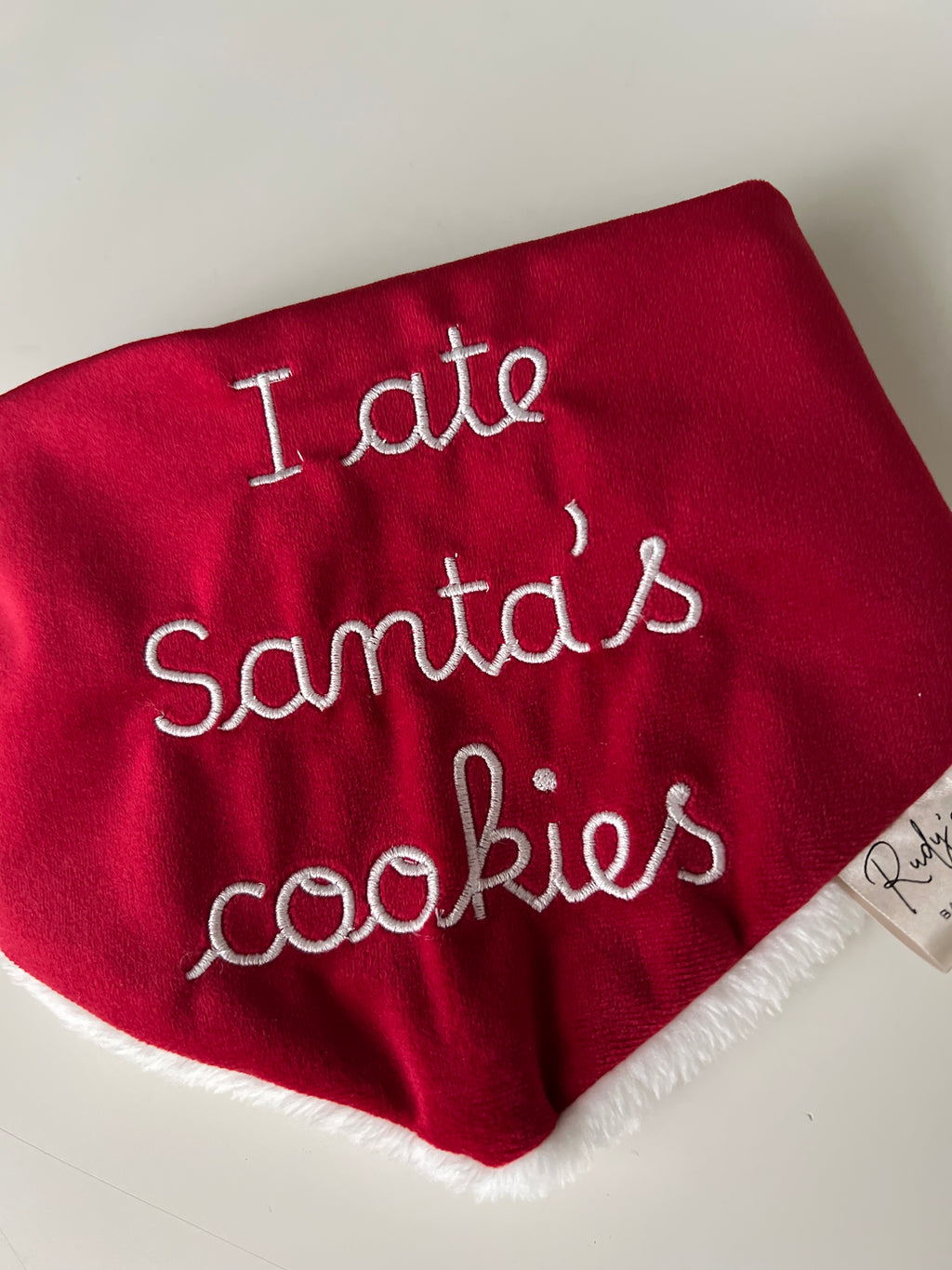 Bandana Natalizia I ate Santa's cookies