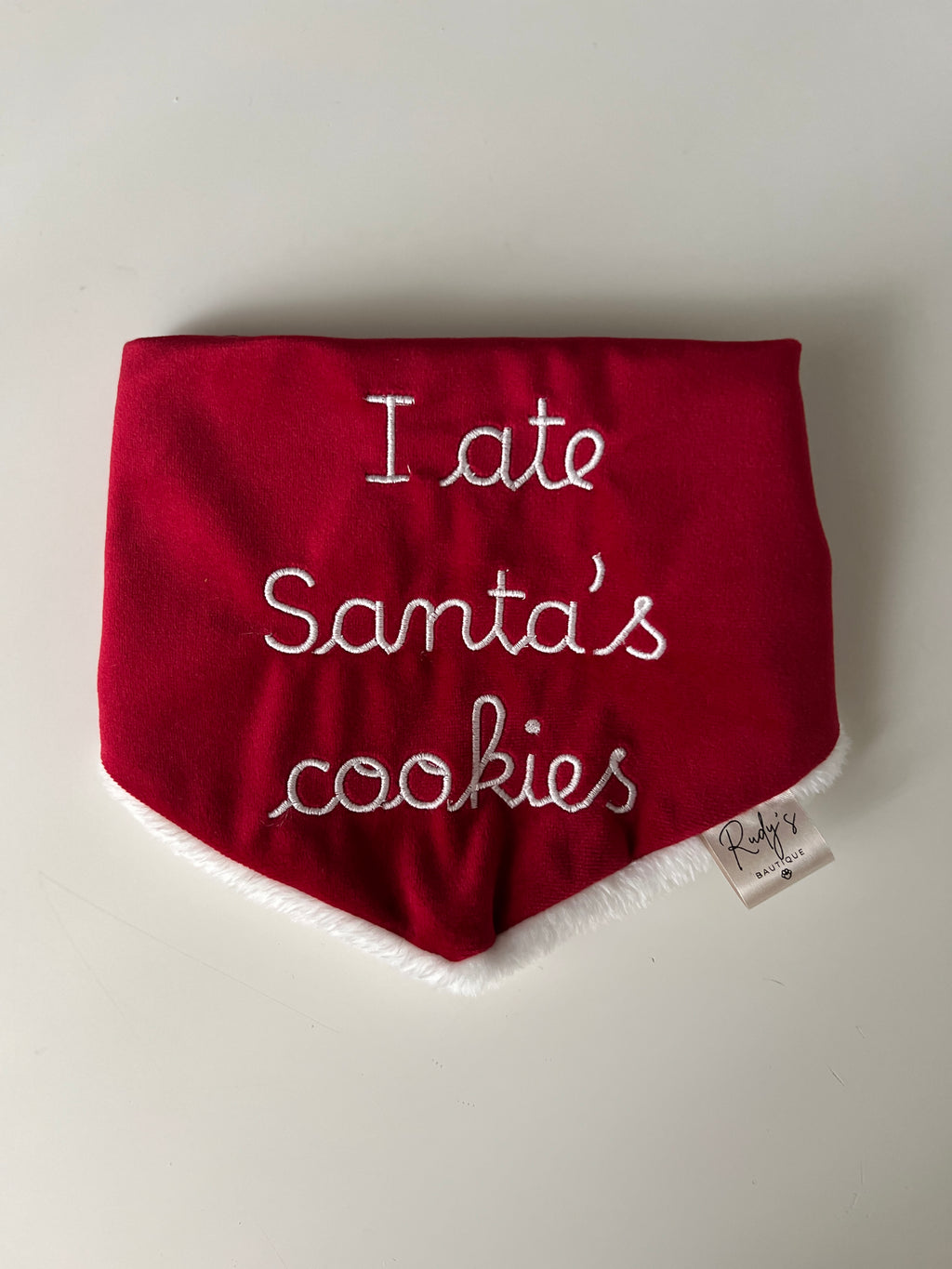 Bandana Natalizia I ate Santa's cookies