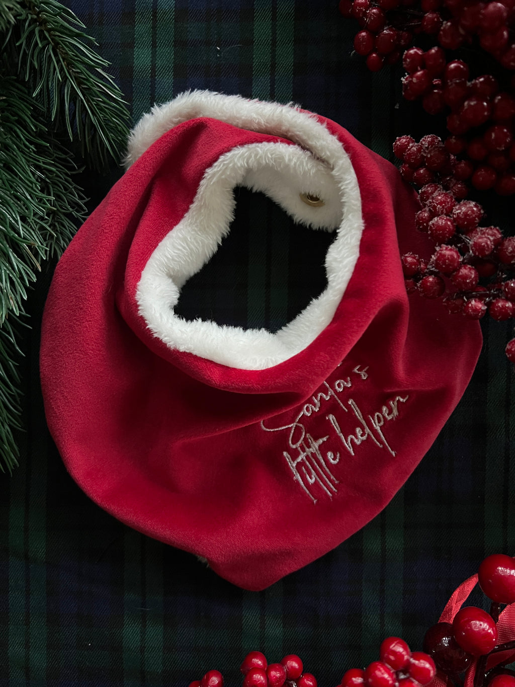Bandana Natalizia Santa's Little Helper