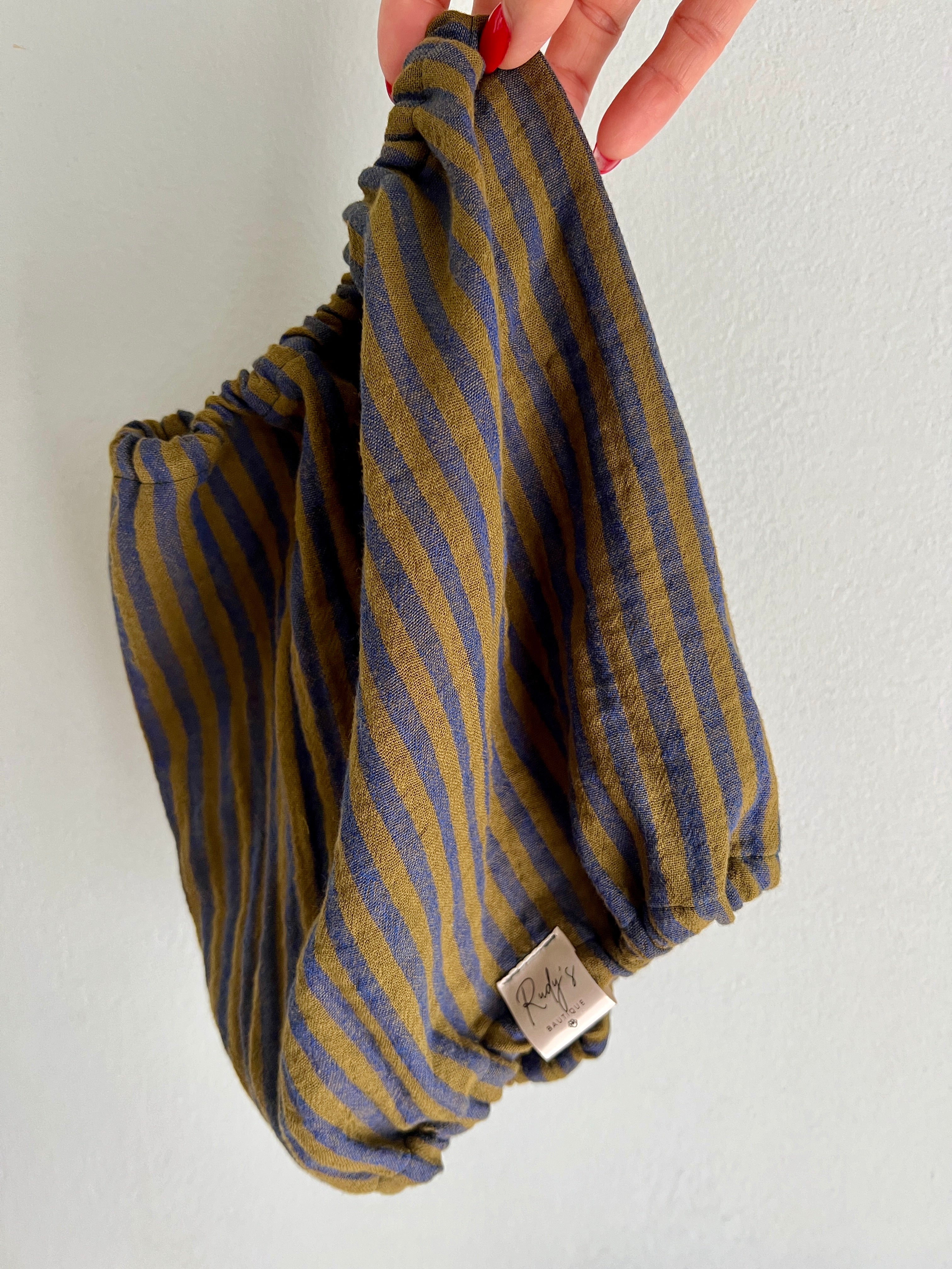 Paraorecchie in Mussola Stripe