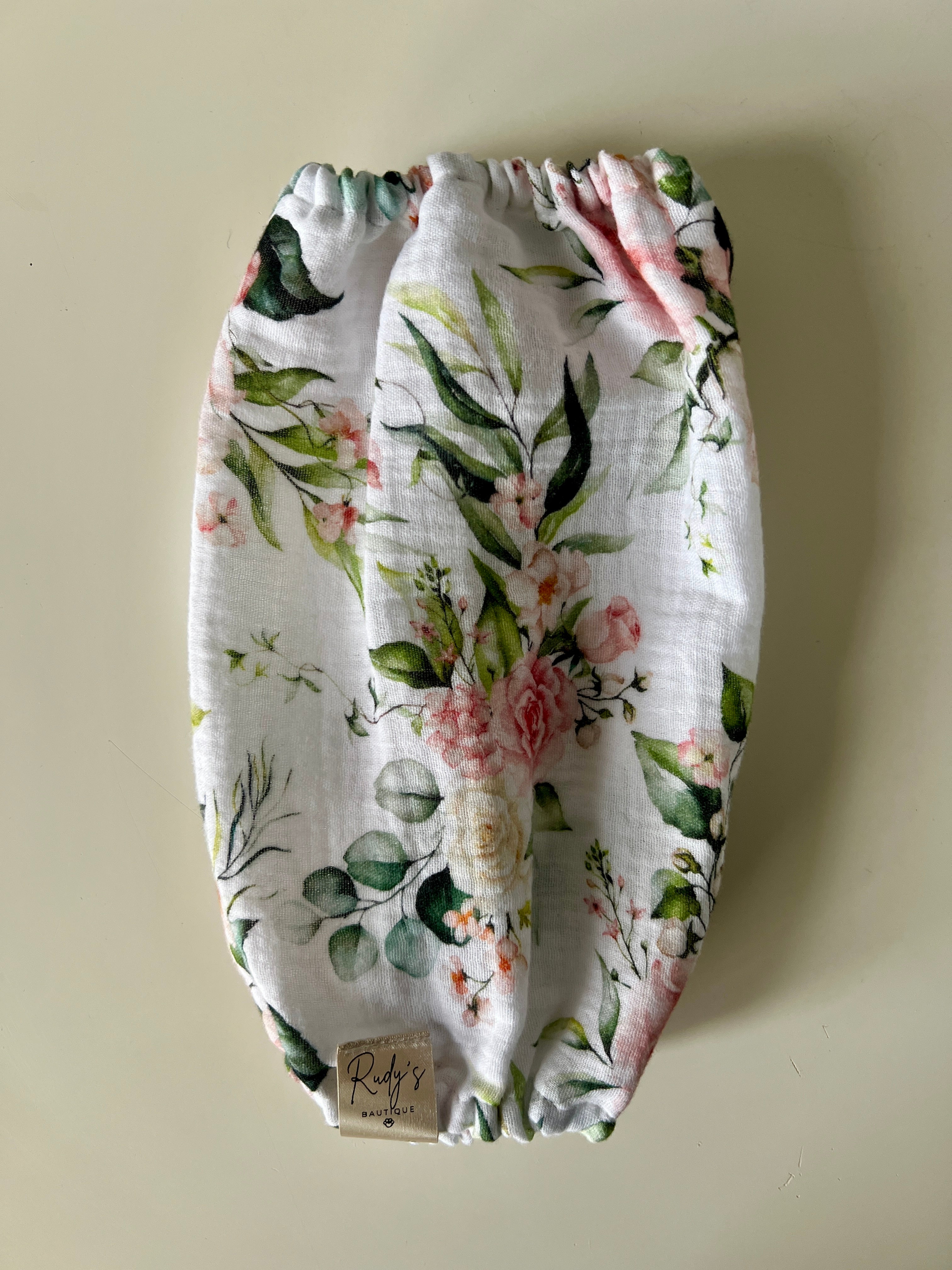 Paraorecchie in Mussola Rose Romantiche