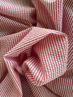 Paraorecchie in cotone Seersucker Stripe