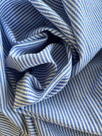 Paraorecchie in cotone Seersucker Stripe