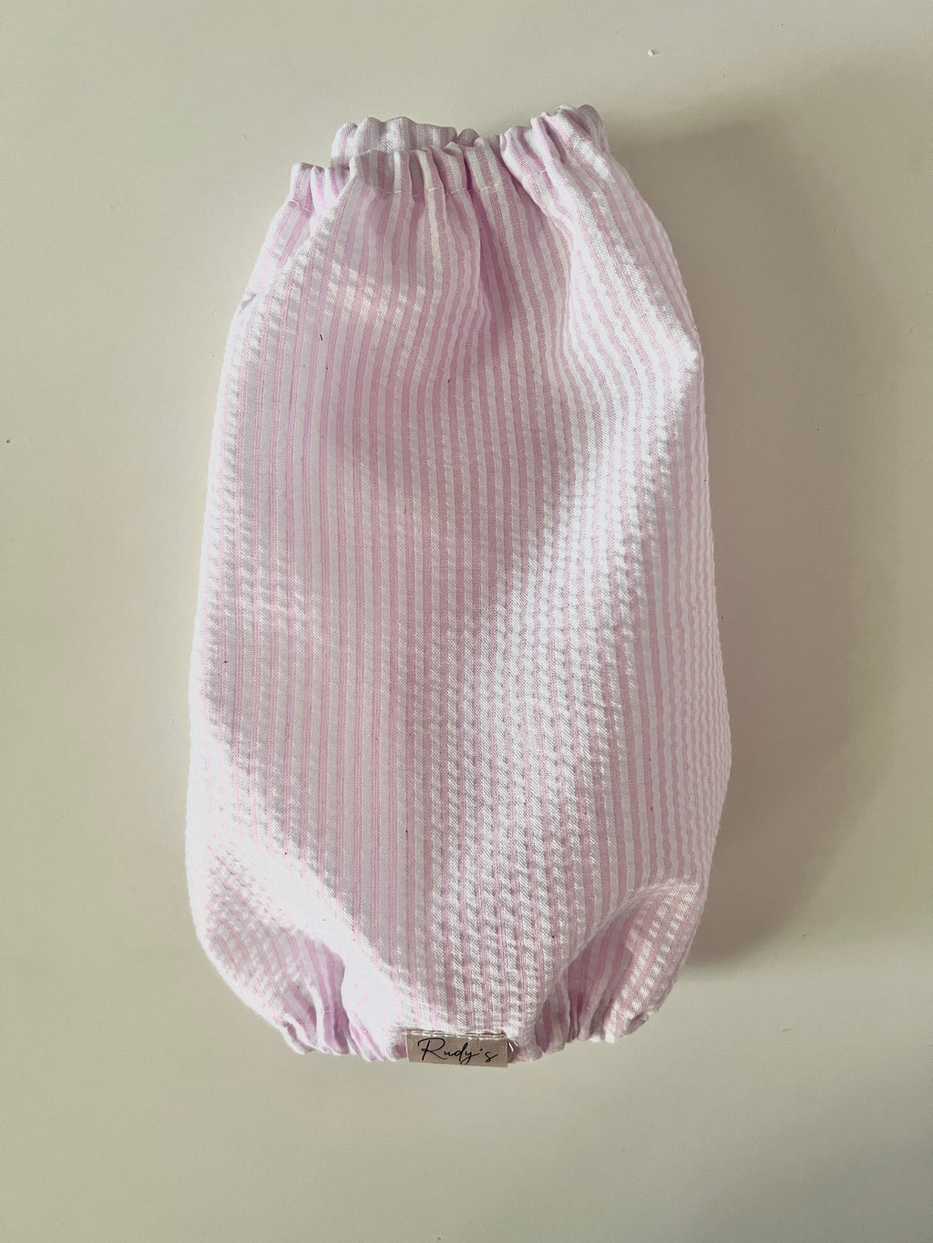 Paraorecchie in cotone Seersucker Stripe