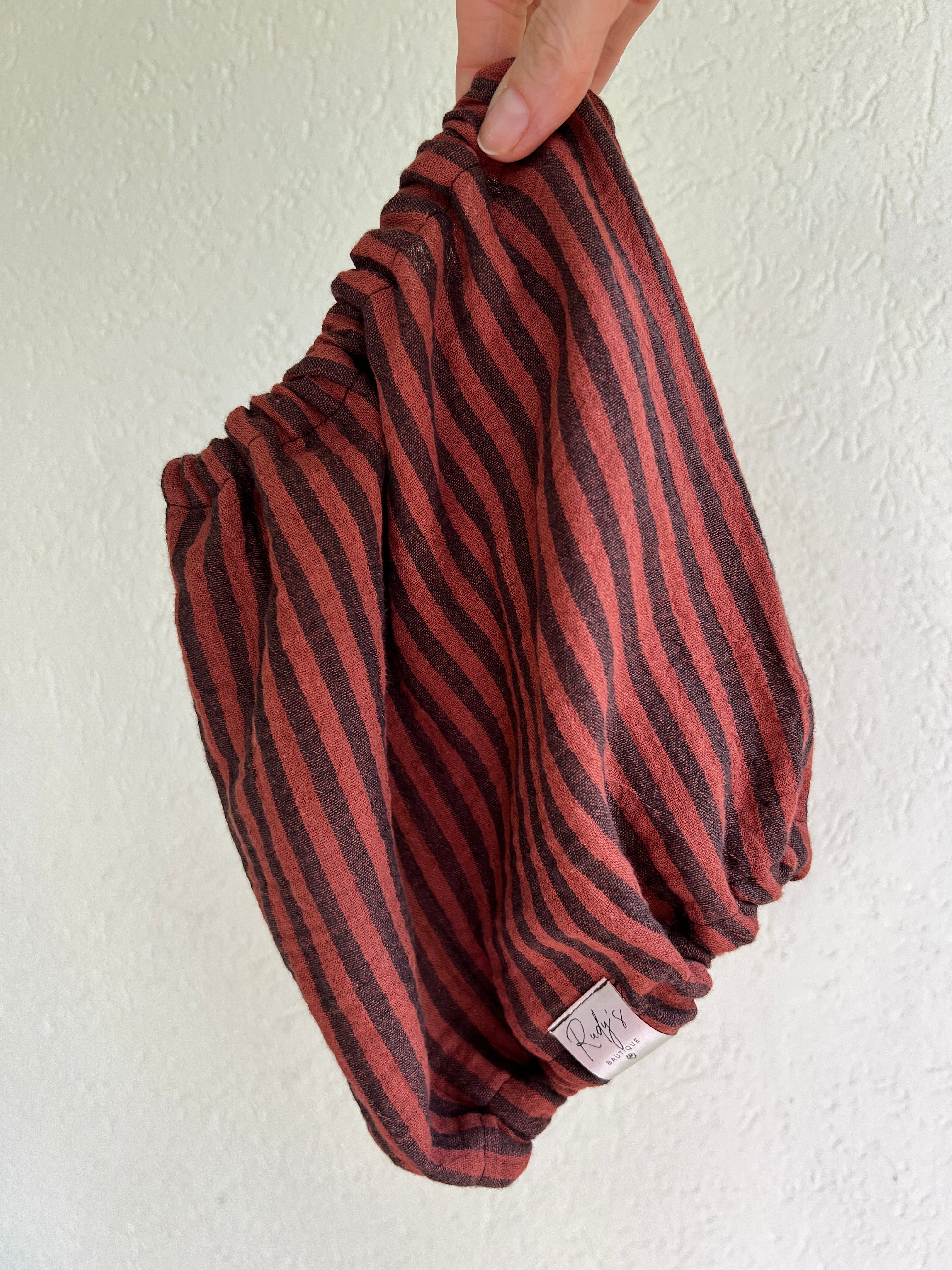 Paraorecchie in Mussola Stripe Più colori