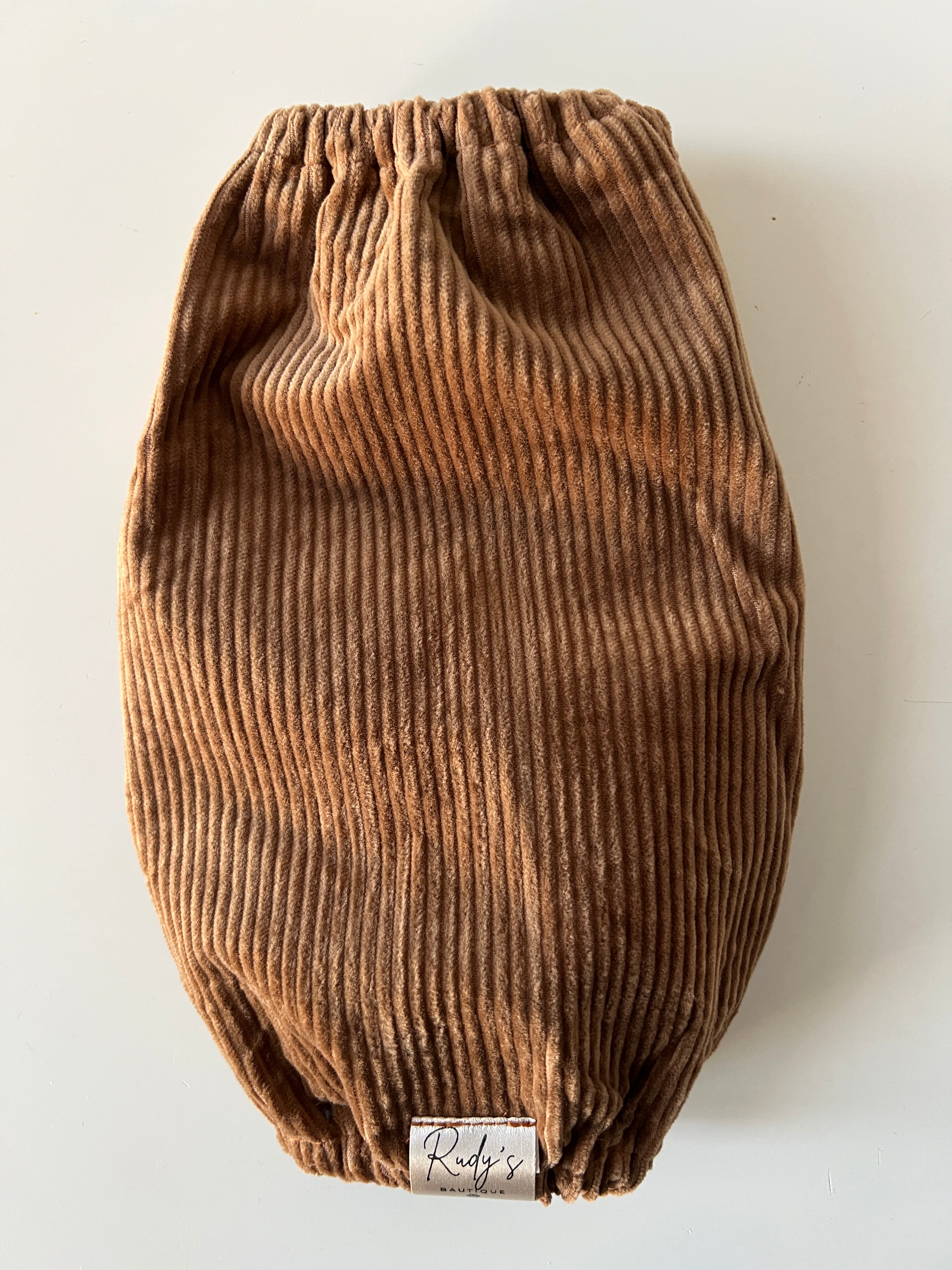 Snood in Velluto a Coste