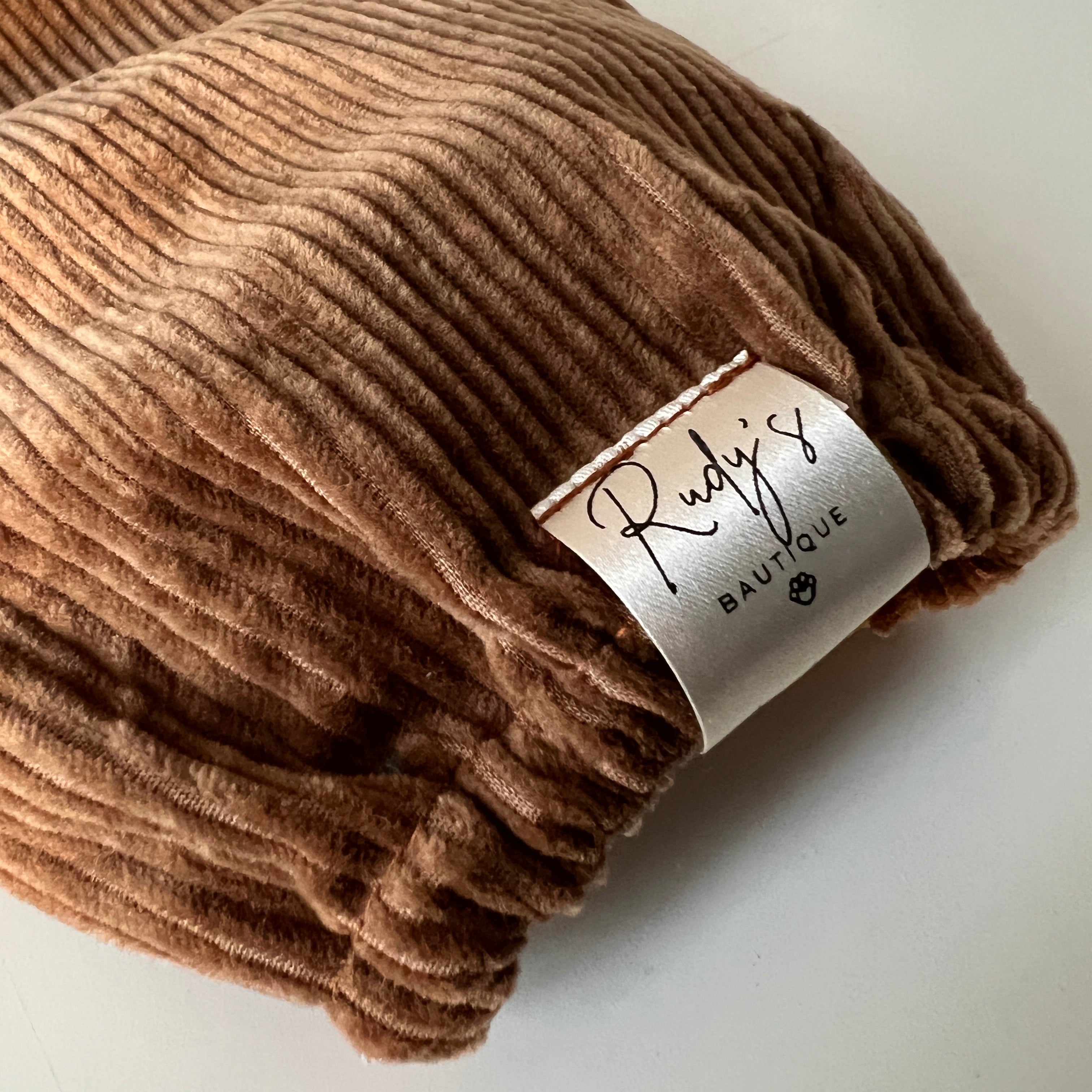 Snood in Velluto a Coste