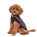Maglione per cani in alpaca blu Preppy AlqoWasi