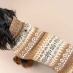 Maglione per cani in alpaca Fall Medley