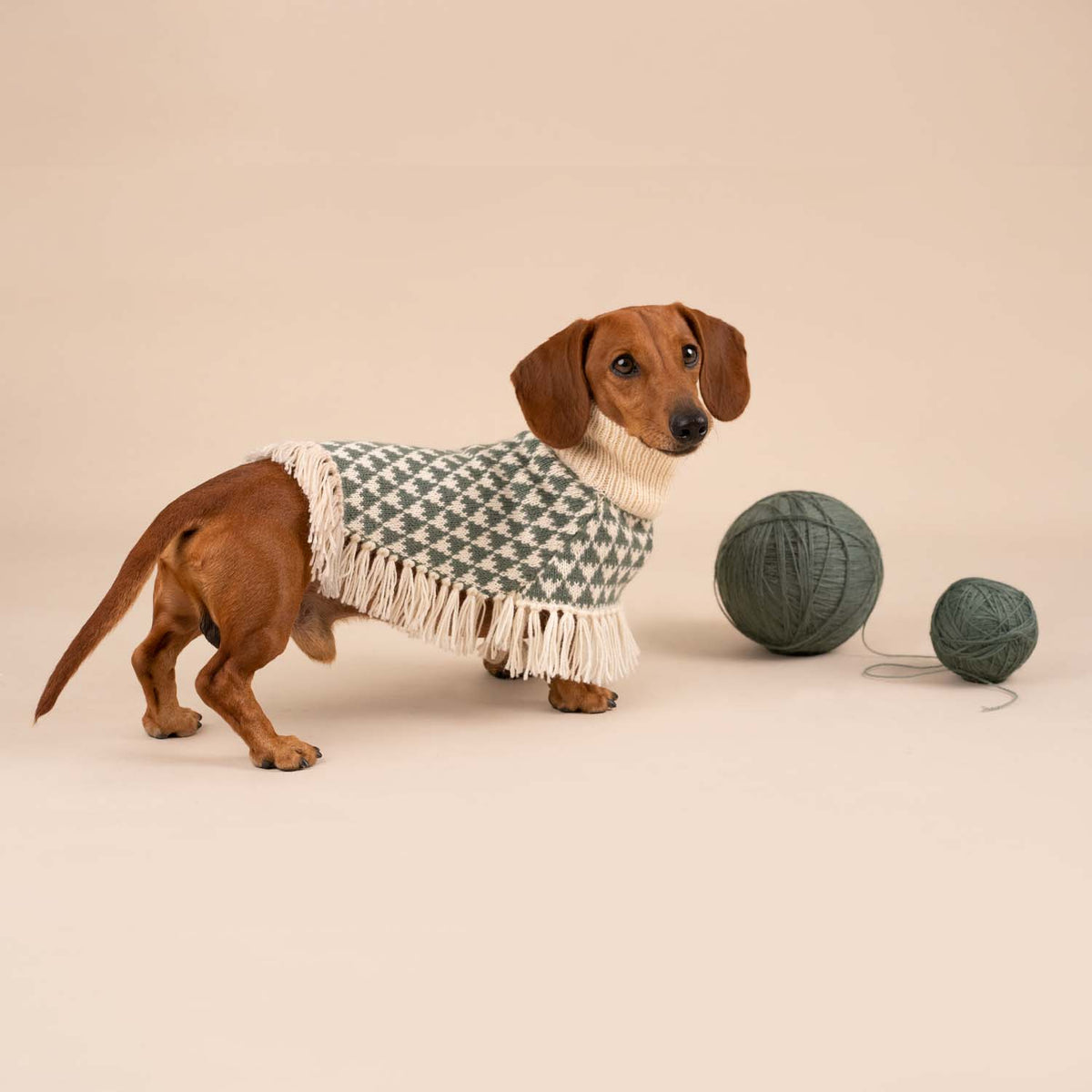 Poncho in alpaca per cani Triad