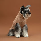 Maglione per cani in alpaca Basket Knit