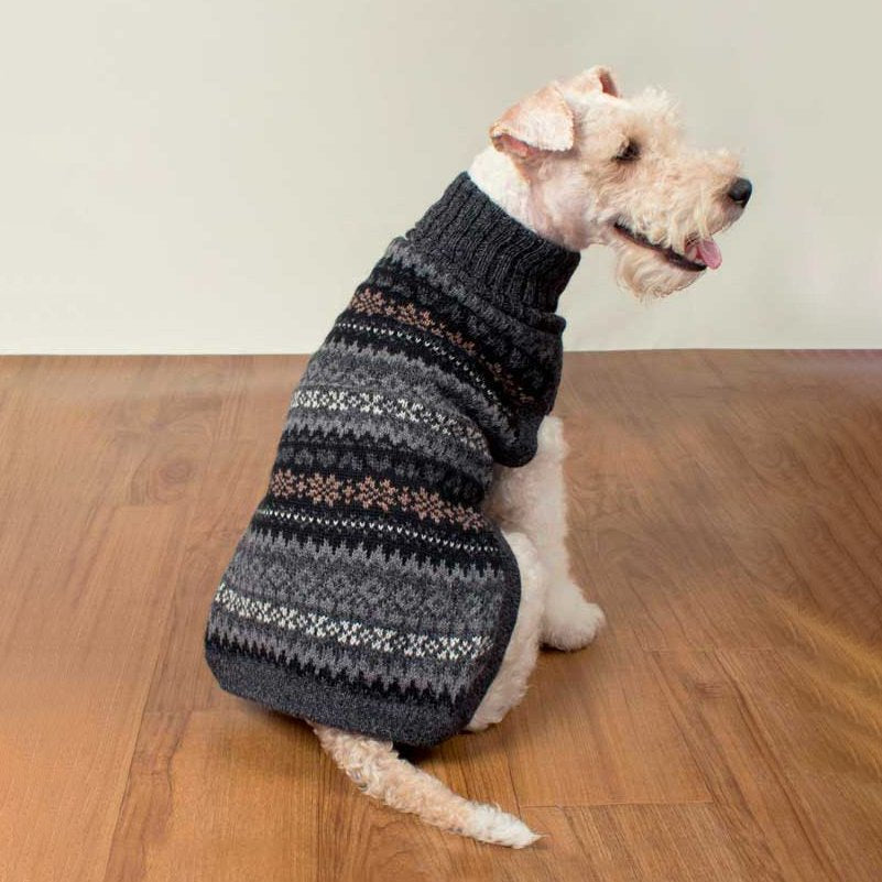Maglione per cani in alpaca Fall Medley