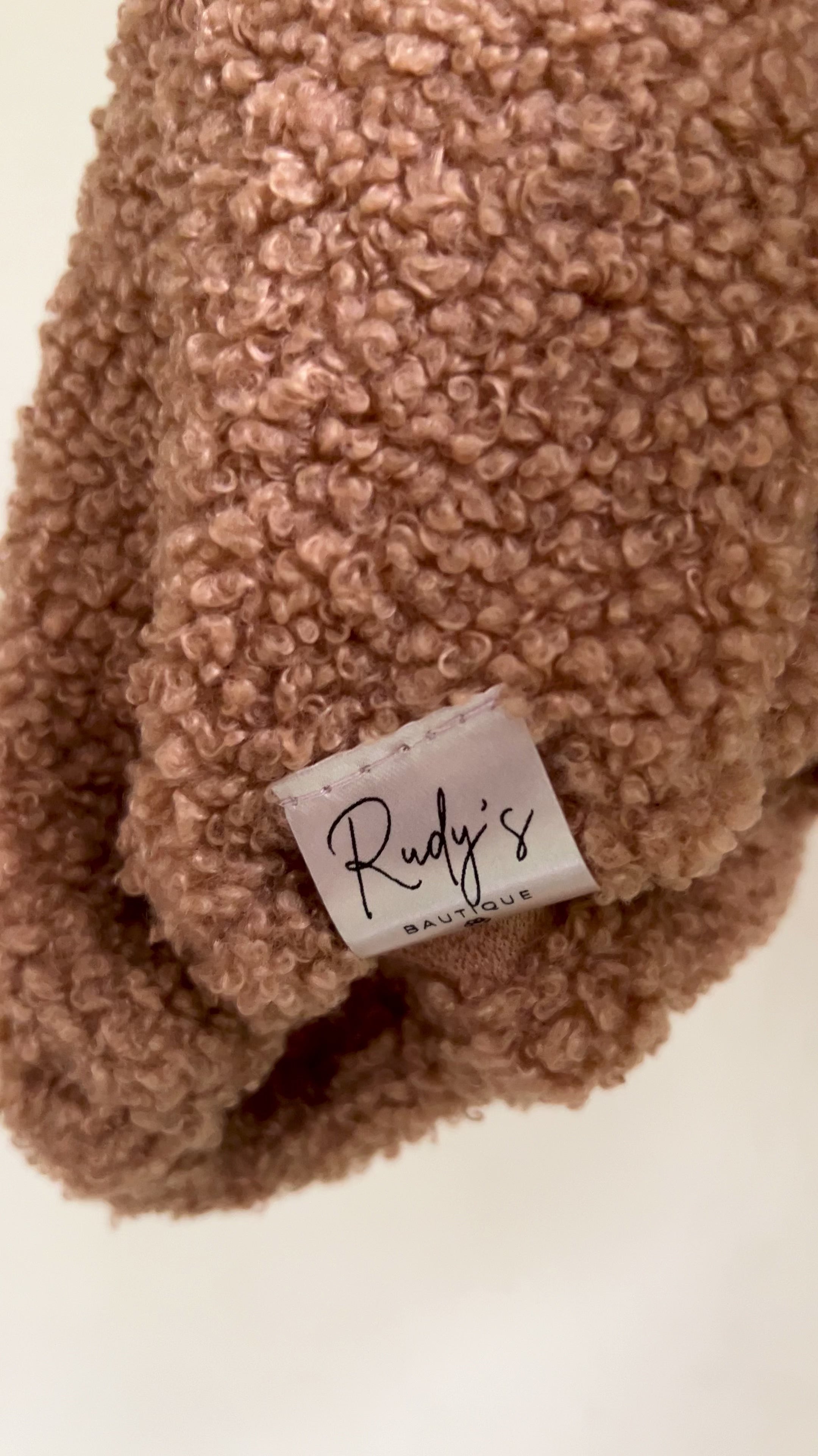 Snood in Teddy Bouclè