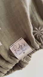 Paraorecchie in Mussola Palme